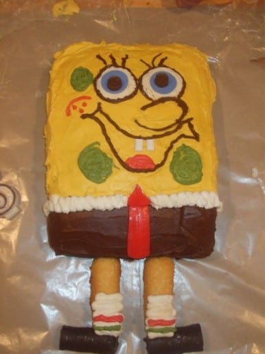 Sponge Bob SquarePants Birthday Cake