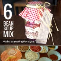 Gift in a Jar: Country Six Bean Soup Mix