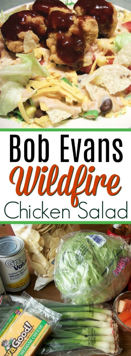 This Bob Evans Wildfire Chicken Salad copycat recipe includes the *secret* ingredient to make it taste just like the popular chain restaurant's version!