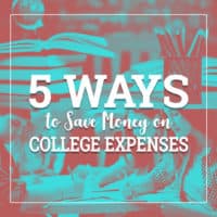 5 Ways to Save on Back to College Needs