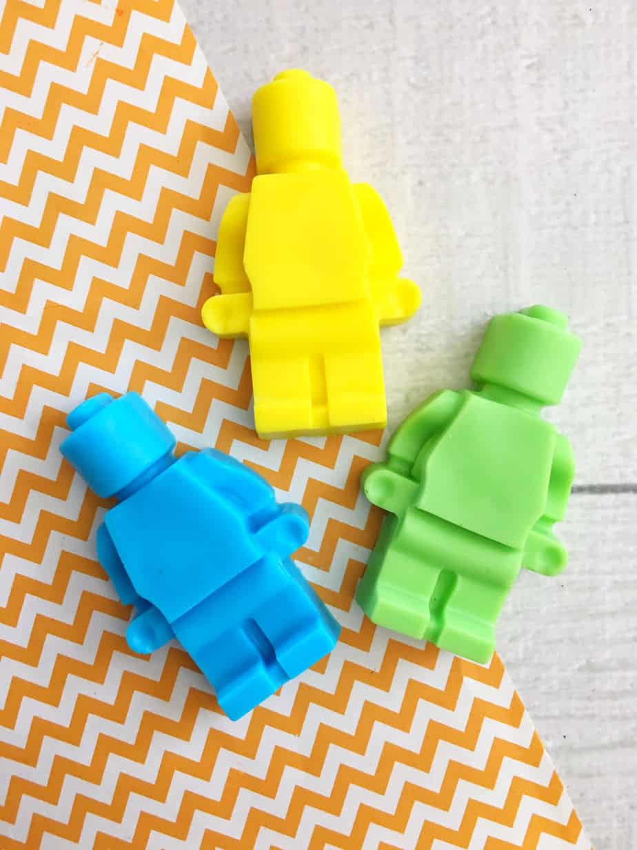 How to Make Melt and Pour Soap Base - Cute LEGO Soaps