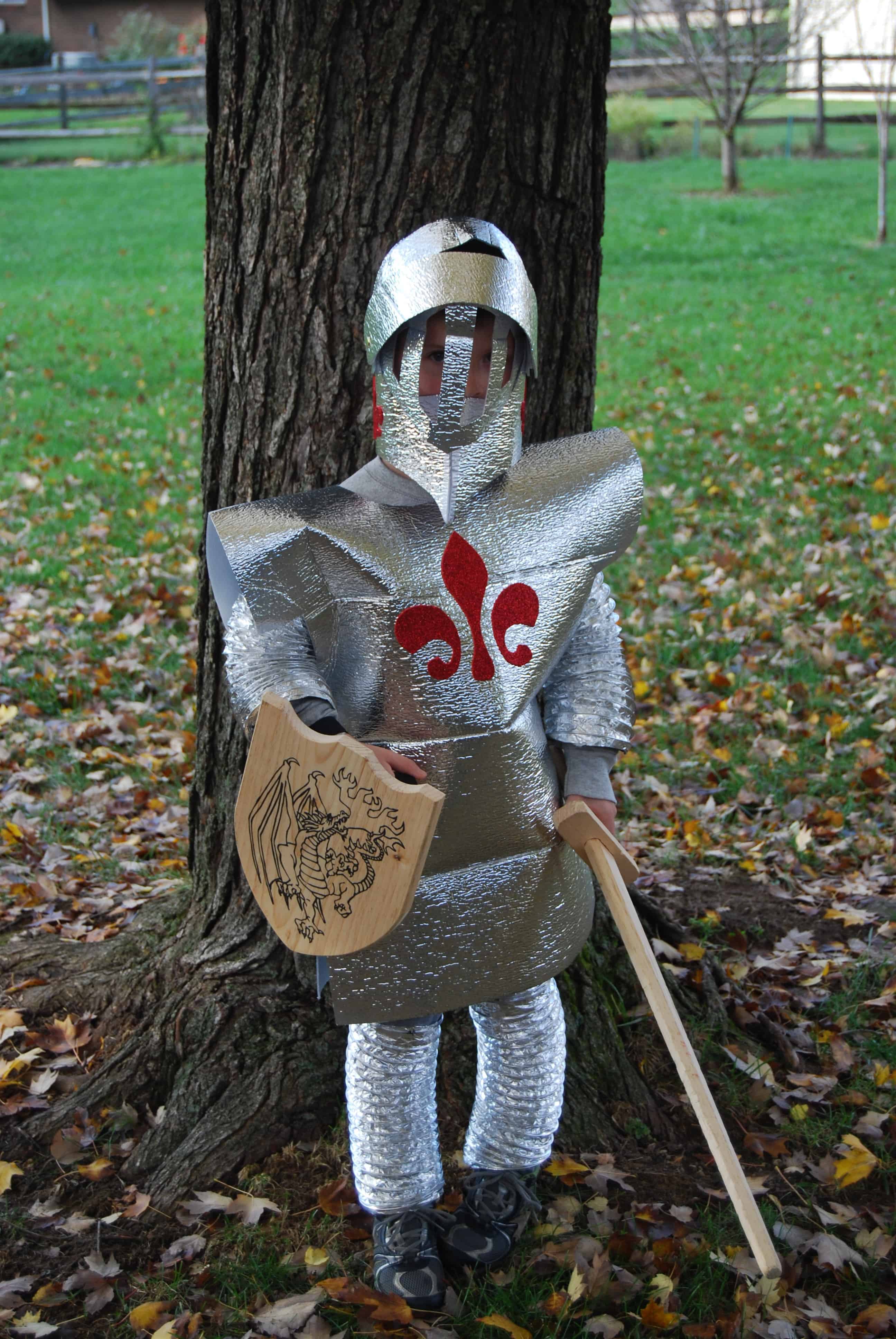 knight costume diy