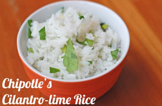 Copycat Recipe: Chipotle’s Cilantro-Lime Rice