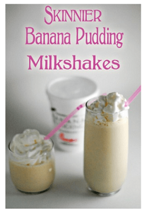 CopyCat Chick-Fil-A Banana Pudding Milkshakes