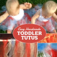 Easy Handmade Toddler TuTus