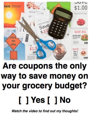 Saving Money on Groceries without Using Coupons