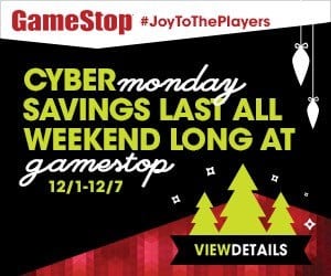 Gamestop Cyber Monday Sale Week