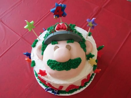 Mario Galaxy Cake Sweet Top Cakery
