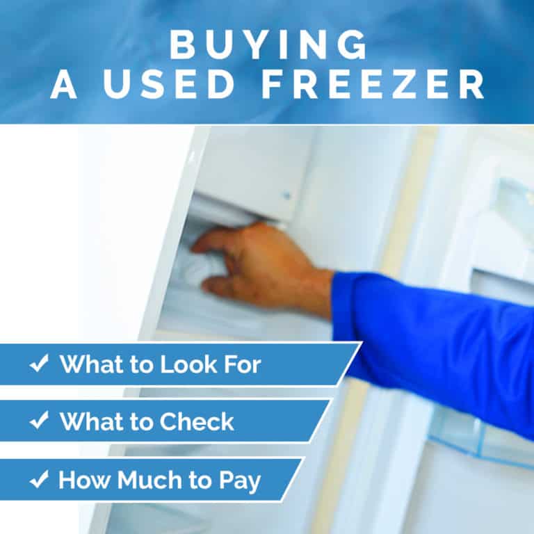 Buying Used Appliances: Tips for Buying a Used Freezer
