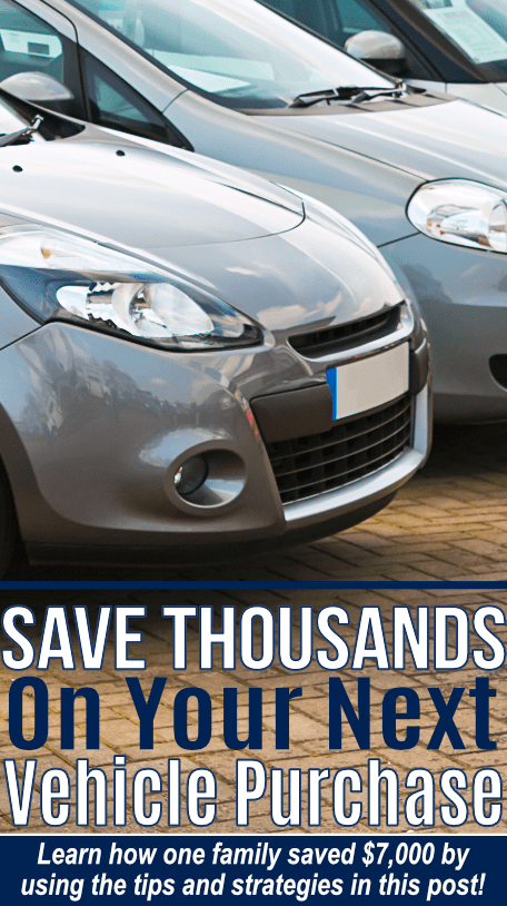 How to save money on your next new car purchase. By using these tips we saved $7,000 on our vehicle!