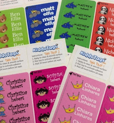 $40 Worth of Personalized Labels from KiddoTags for only $20