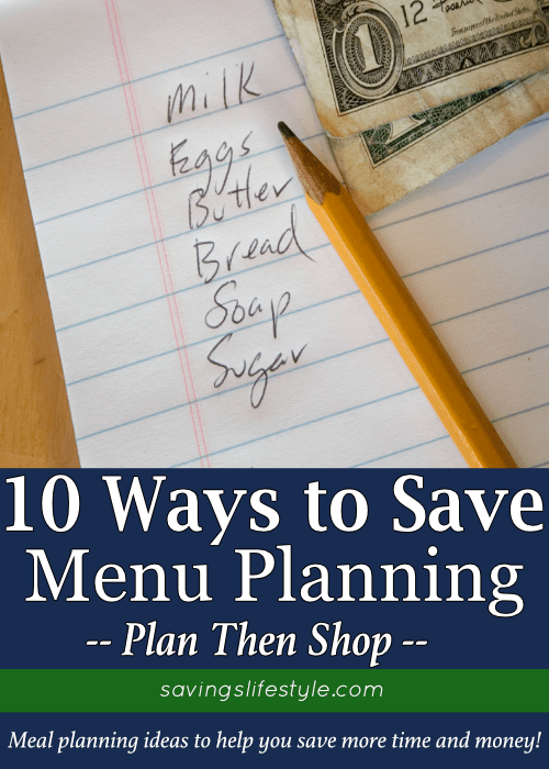 These meal planning ideas are great for beginners, whether you're on a budget or if you want to create an easy weekly meal plan. The free meal plan template in the post will help to save more time and money!