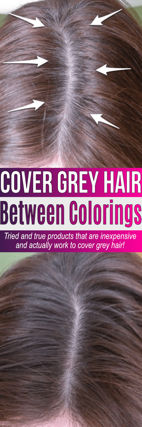 Tried and true best root touch up for grey hair products all under $10. These products win as the best way to cover roots on dark hair but work for blondes too. If you have grey, it can be covered!