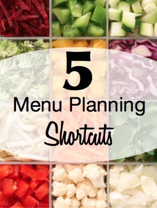 Save with Menu Planning Shortcuts