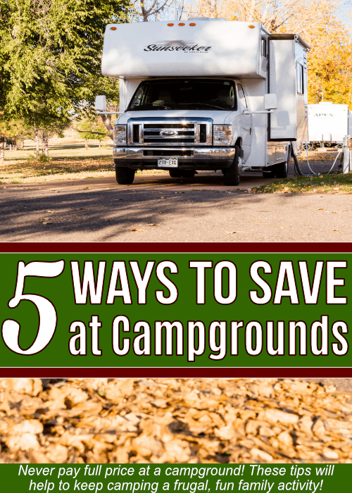Looking for ways to save while you're camping? Check out these tips to help you save while staying on campgrounds.