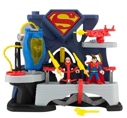 IMAGINEXT 2008  DC SUPER FRIENDS SUPERMAN SET 
