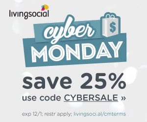 Living Social Cyber Monday 25% Coupon Code - Savings Lifestyle