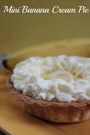 Mini Banana Cream Pie