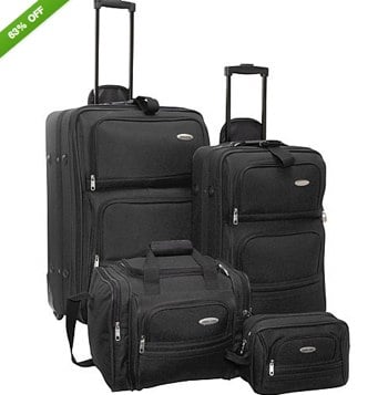 samsonite luggage set 4 piece