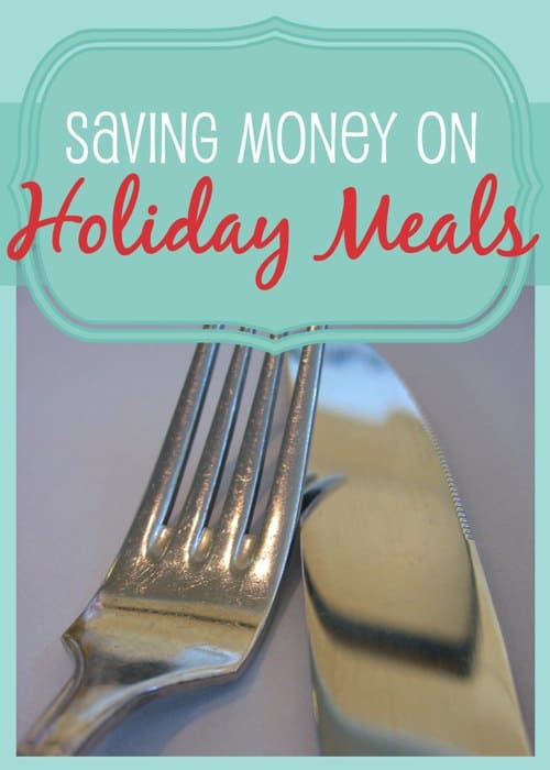 List of ways to save on holiday meal planning and shopping. Cooking a feast for your family can be inexpensive and delicious!