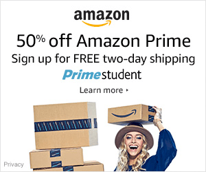 Get a Free Amazon Prime Student account with any student email!