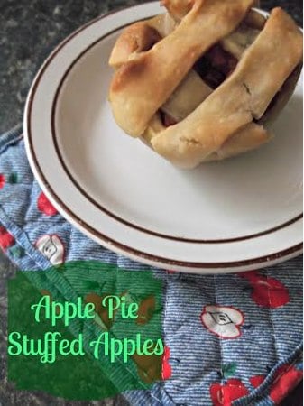 Recipe for Apple Pie Stuffed Apples