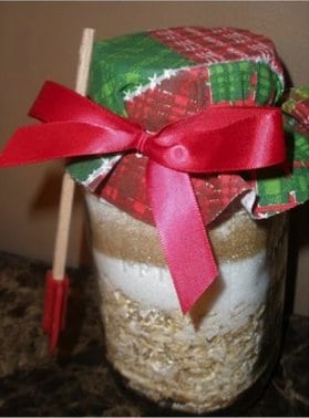 Oatmeal Raisin Spice Gift in a Jar