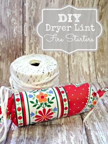 Dryer Lint Fire Starters