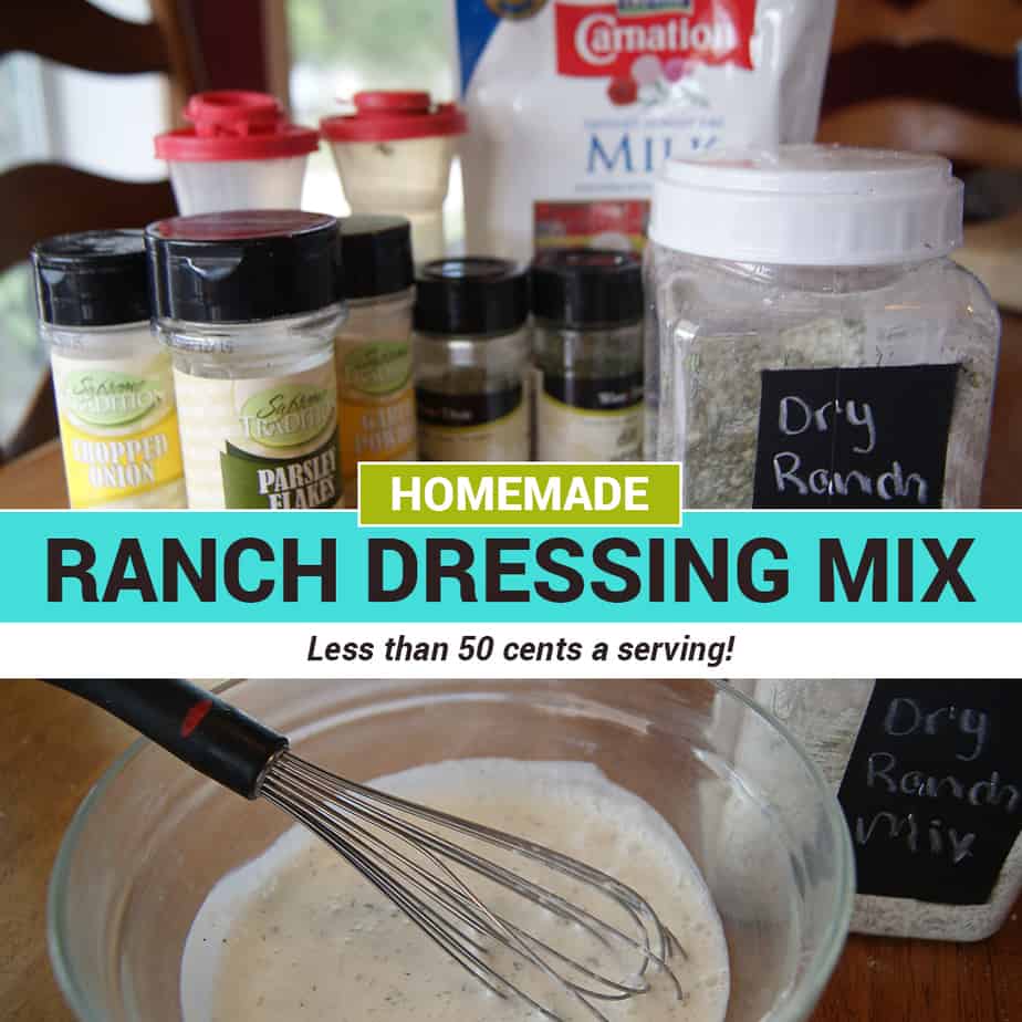 Homemade Ranch Dressing Mix – Whiskware