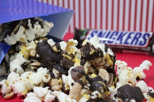 Snickers Popcorn Recipe