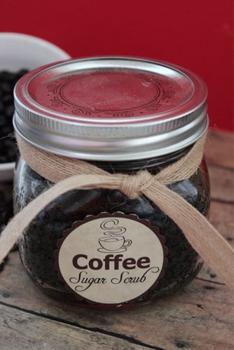 Coffee Sugar Scrub DIY Gift