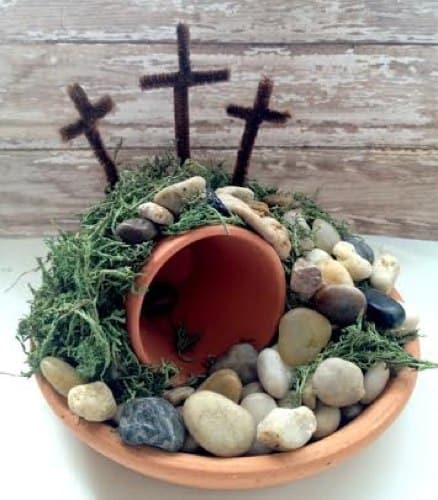 VerPetridure Clearance The Empty Tomb Easter Scene And Cross,Wooden  Decoration At The Cross Easter - Walmart.com