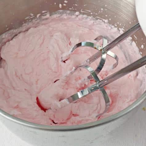 Raspberry Whipped Cream