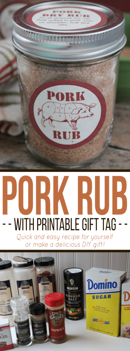 Easy and delicious recipe to make. Enjoy yourself or make as a gift and use the free printable gift tag!