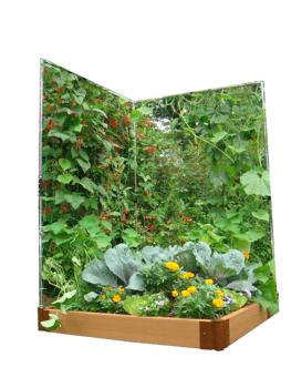 Frame-It-All Veggie Wall Expandable Stainless Steel Trellis System