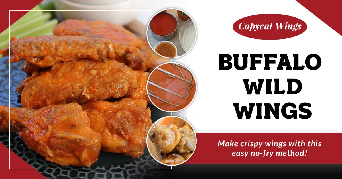(No Fry) Copycat Buffalo Wild Wings Recipe