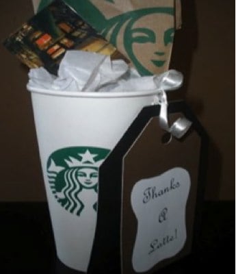 Starbucks Cup Gift Ideas