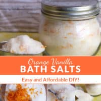 Orange Vanilla Bath Salts
