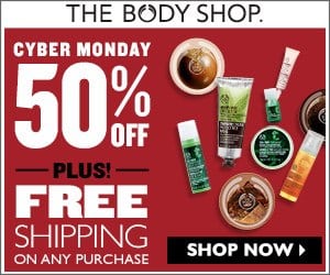 The Body Shop Cyber Monday Sales Offer 2014