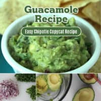 Chipotle Copycat Guacamole Recipe