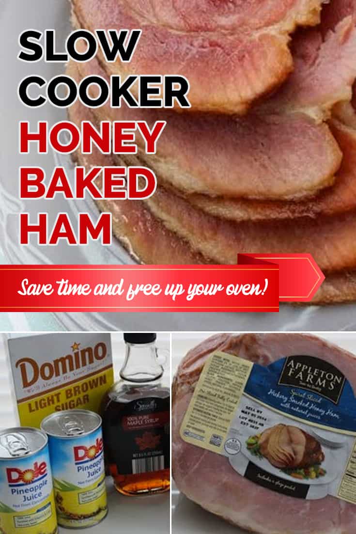 Honey Baked Ham in the Crockpot - The REAL Copycat Recipe!