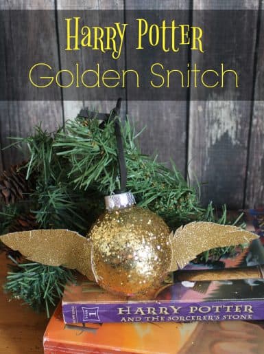 Harry Potter Golden Snitch Ornament