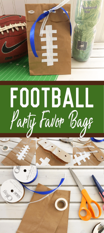 Football Party Favors Bag