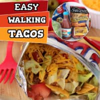 Easy Walking Tacos, aka Taco in a Bag