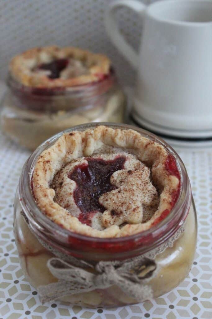 Apple Cranberry Pie in a Jar Recipe