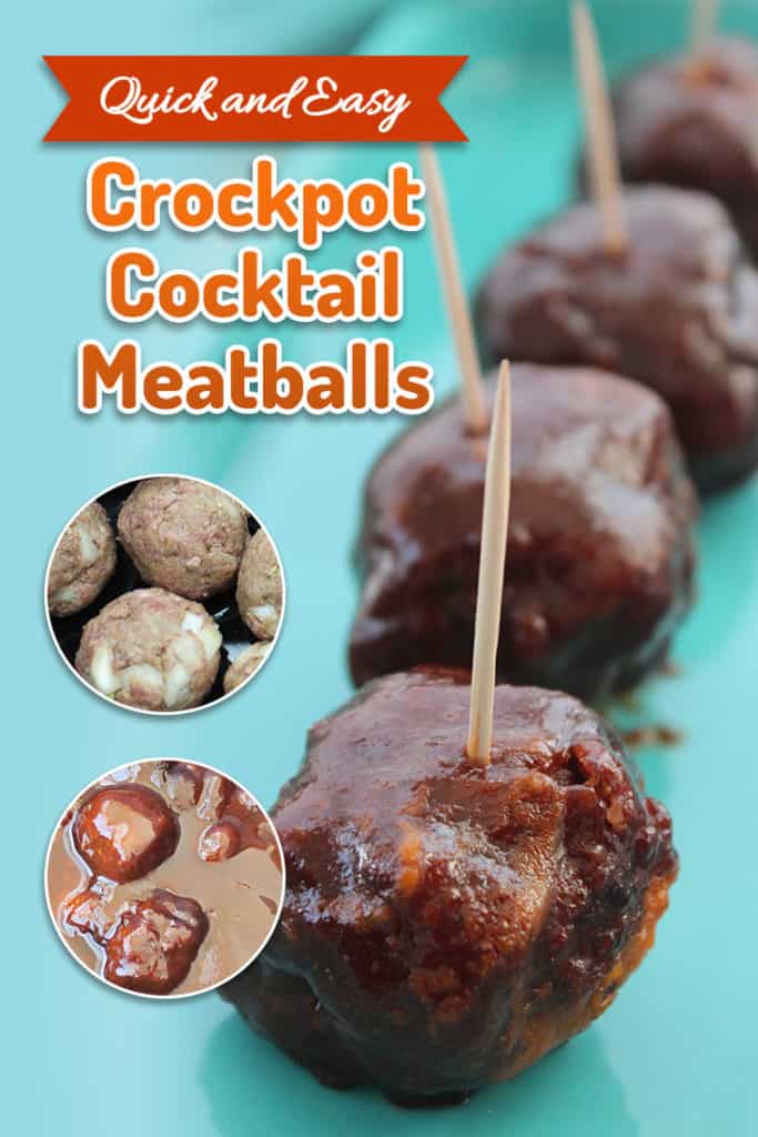 Quick and Easy Crockpot Cocktail Meatballs