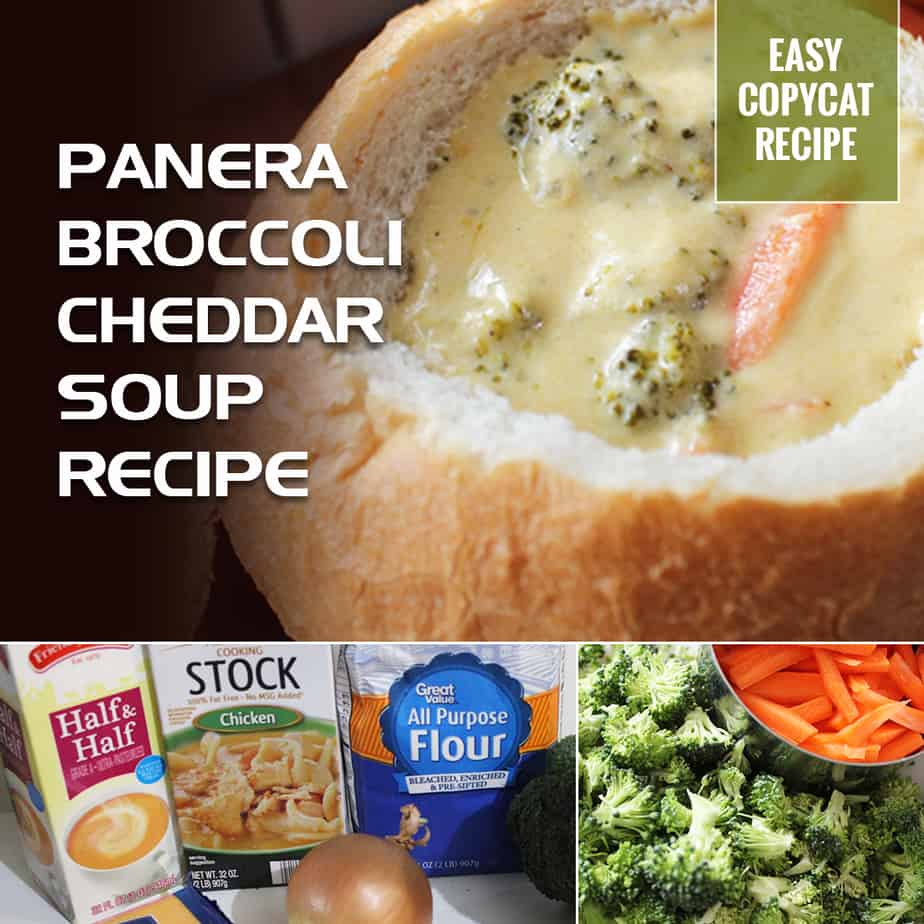 Copycat Panera Bread Broccoli Cheddar Soup Recipe