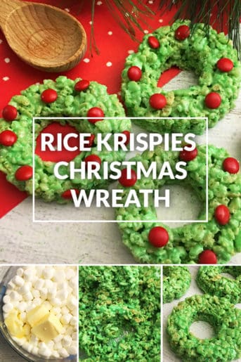 Rice Krispie Treat Christmas Wreaths - Savings Lifestyle