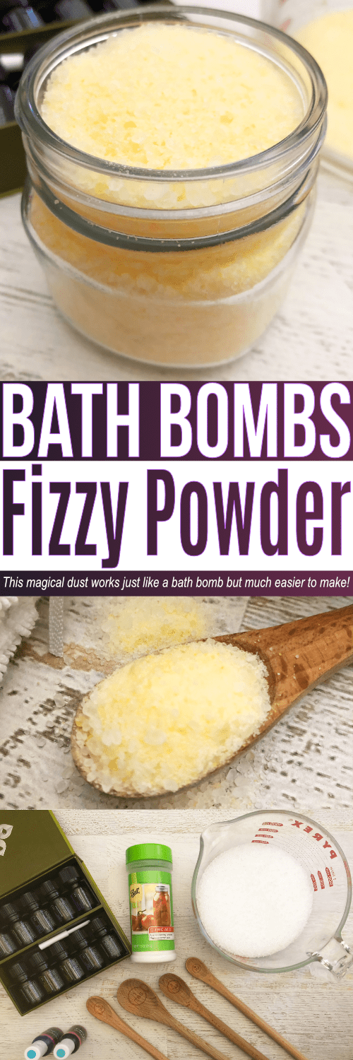 Fizzy bath bomb recipe