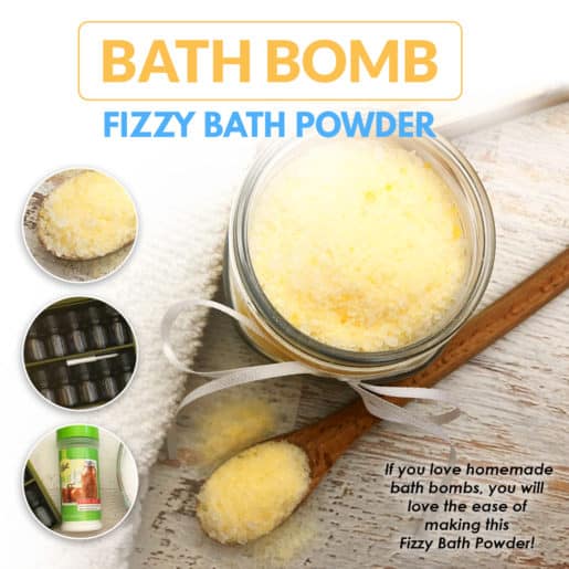 Bath Bomb Fizzy Bath Powder Recipe